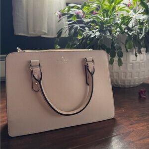 Kate Spade Ivory Leather Cross-body Purse Bag